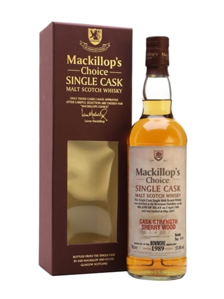 Bowmore 1989 Mackillop's 700ml bottle - Scotch Whisky whisky