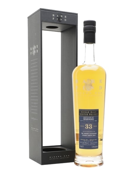 Benrinnes 1992 33 Year Old Cask 884 Rare Find for Whisky Show 2025 700ml bottle - Scotch Whisky whisky