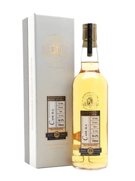 Caol Ila 1983 28 Year Old Dimensions Duncan Taylor 700ml bottle - Scotch Whisky whisky