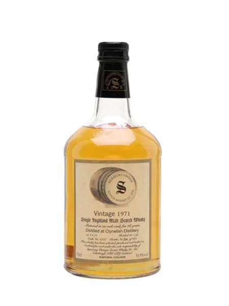 Clynelish 1971 28 Year Old Signatory 700ml bottle - Scotch Whisky whisky