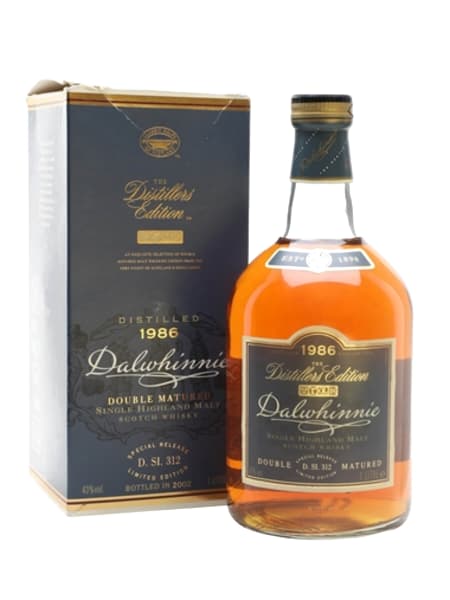 Dalwhinnie 1986 Distillers Edition Bot.2002 Litre 1000ml bottle - Scotch Whisky whisky
