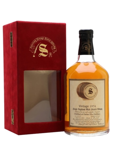 Dallas Dhu 1974 24 Year Old Signatory 700ml bottle - Scotch Whisky whisky