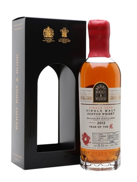 Dailuaine 2012 11 Year Old Year of the Dragon Berry Bros & Rudd 700ml bottle - Scotch Whisky whisky