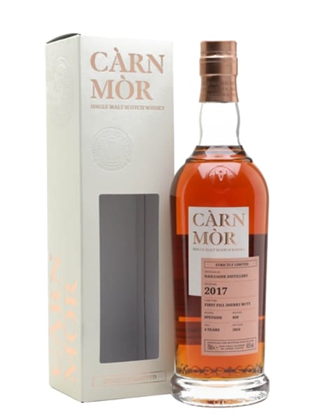 Dailuaine 2017 6 Year Old Sherry Cask Carn Mor Strictly Limited 700ml bottle - Scotch Whisky whisky