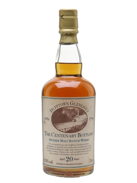 Dufftown Centenary 20 Year Old 700ml bottle - Scotch Whisky whisky