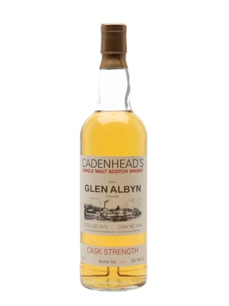 Glen Albyn 1975 Bot.1990s Cadenhead's 700ml bottle - Scotch Whisky whisky