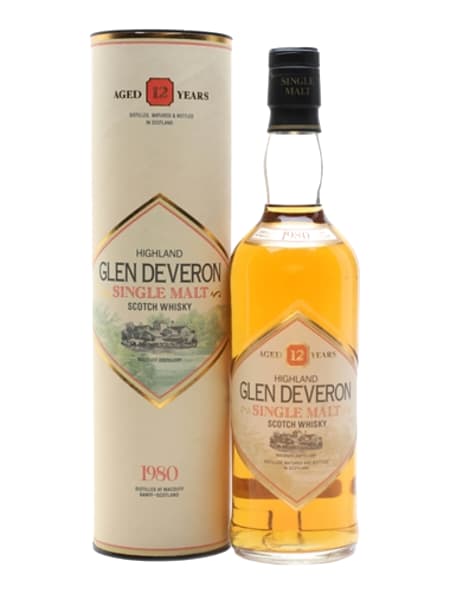 Glen Deveron 1980 12 Year Old 700ml bottle - Scotch Whisky whisky