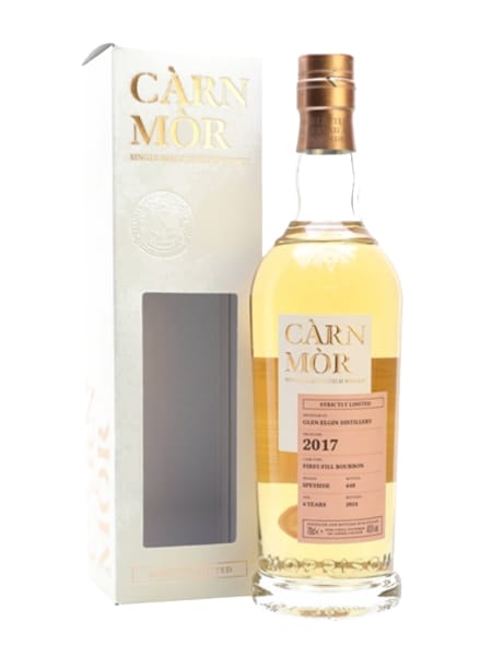 Glen Elgin 2017 6 Year Old Bourbon Cask Carn Mor Strictly Limited 700ml bottle - Scotch Whisky whisky