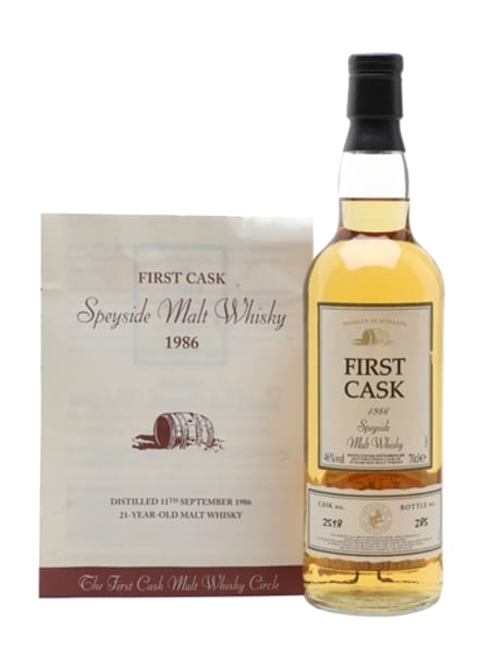 Glen Elgin 1986 21 Year Old Cask #2518 First Cask 700ml bottle - Scotch Whisky whisky