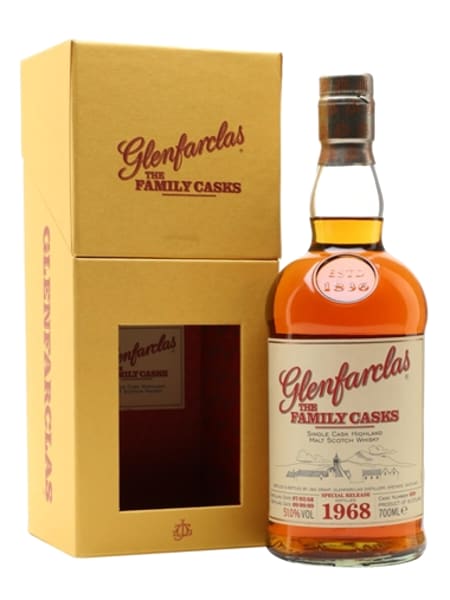 Glenfarclas 1968 Family Cask 41 Year Old Cask #699 700ml bottle - Scotch Whisky whisky