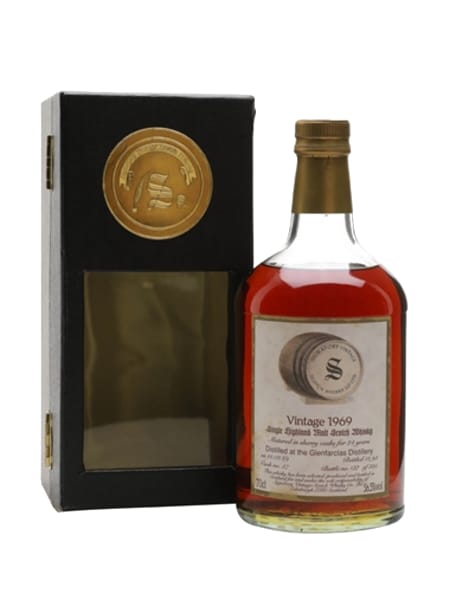 Glenfarclas 1969 24 Year Old Sherry Cask #57 Signatory 700ml bottle - Scotch Whisky whisky
