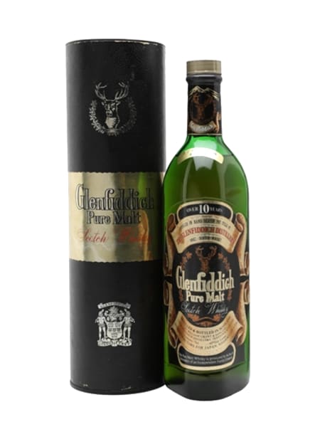 Glenfiddich 10 Year Old Bot.1980s ml bottle - Scotch Whisky whisky