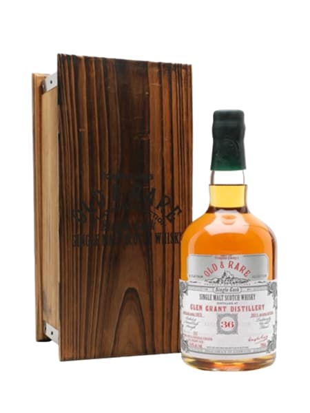 Glen Grant 1975 36 Year Old Brandy Finish Old & Rare Platinum 700ml bottle - Scotch Whisky whisky