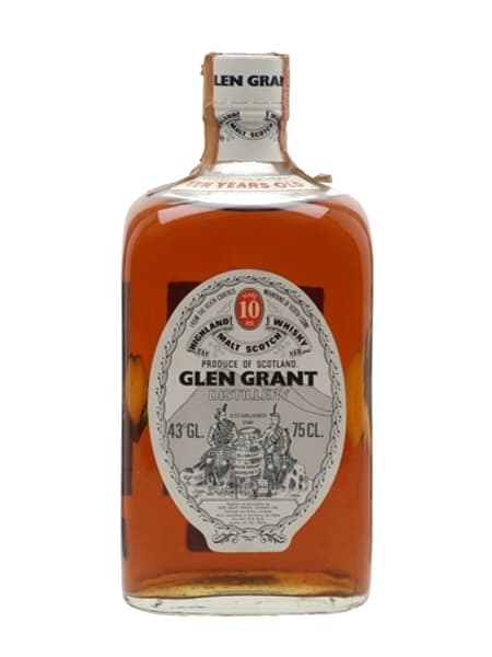 Glen Grant 10 Year Old Bot. 1970s ml bottle - Scotch Whisky whisky