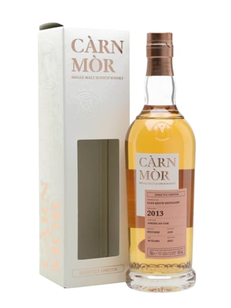Glen Keith 2013 10 Year Old Carn Mor Strictly Limited 700ml bottle - Scotch Whisky whisky