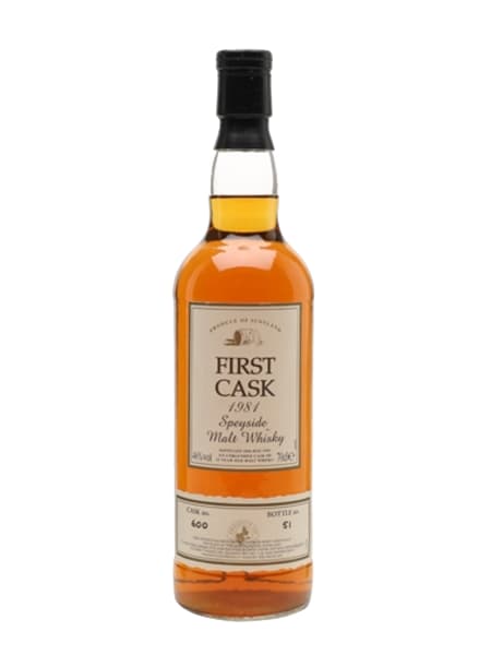 Glenallachie 1981 22 Year Old Cask #600 First Cask 700ml bottle - Scotch Whisky whisky