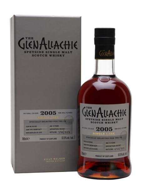 Glenallachie 2005 15 Year Old Sherry Butt 700ml bottle - Scotch Whisky whisky