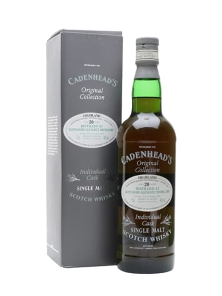 Glenlossie-Glenlivet 1978 20 Year Old Original Collection Cadenhead's 700ml bottle - Scotch Whisky whisky