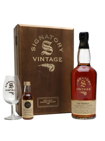 Glenlivet 1969 31 Year Old Sherry Cask Signatory 700ml bottle - Scotch Whisky whisky