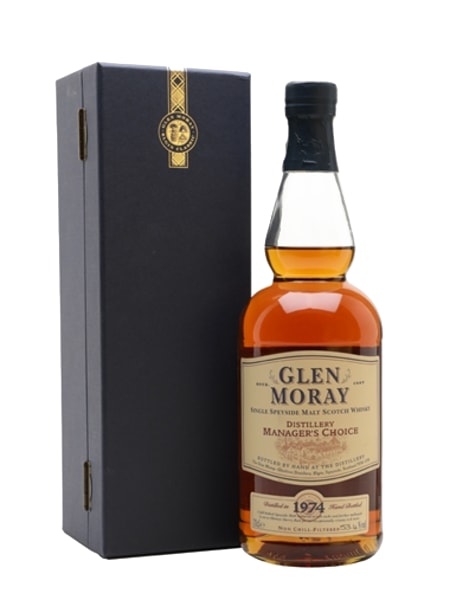 Glen Moray 1974 28 Year Old Manager's Choice 700ml bottle - Scotch Whisky whisky