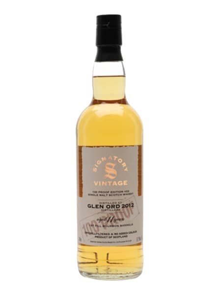 Glen Ord 2012 11 Year Old 100 Proof Edition #22 Signatory 700ml bottle - Scotch Whisky whisky