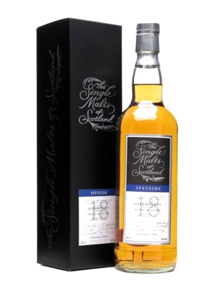 Glenrothes 1990 18 Year Old Sherry Cask Single Malts of Scotland 700ml bottle - Scotch Whisky whisky