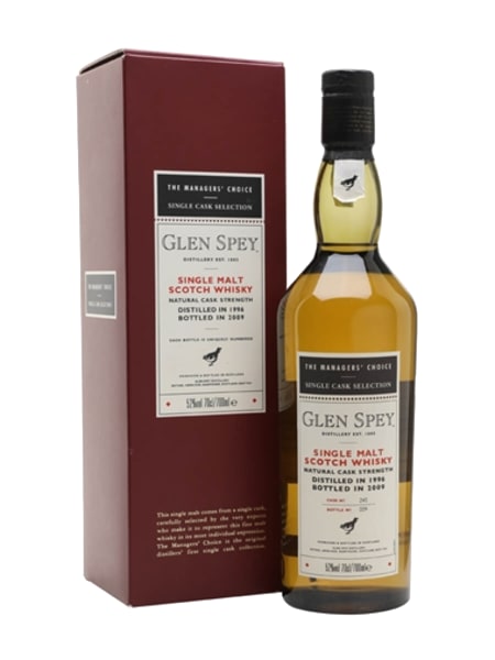 Glen Spey 1996 Managers' Choice 700ml bottle - Scotch Whisky whisky