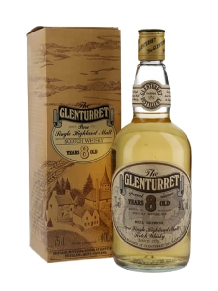 Glenturret 8 Year Old Bot.1980s ml bottle - Scotch Whisky whisky