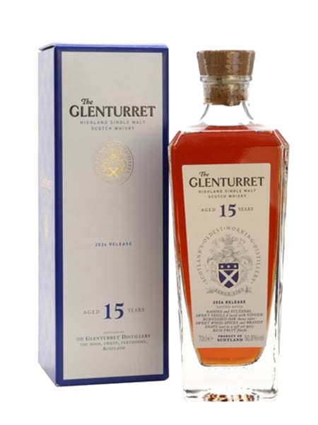Glenturret 15 Year Old 2024 Release 700ml bottle - Scotch Whisky whisky