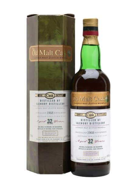Glenury 1968 32 Year Old Old Malt Cask 700ml bottle - Scotch Whisky whisky