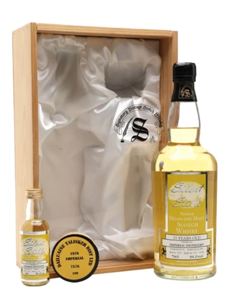 Imperial 1976 25 Year Old Silent Stills Cask #7576 Signatory ml bottle - Scotch Whisky whisky