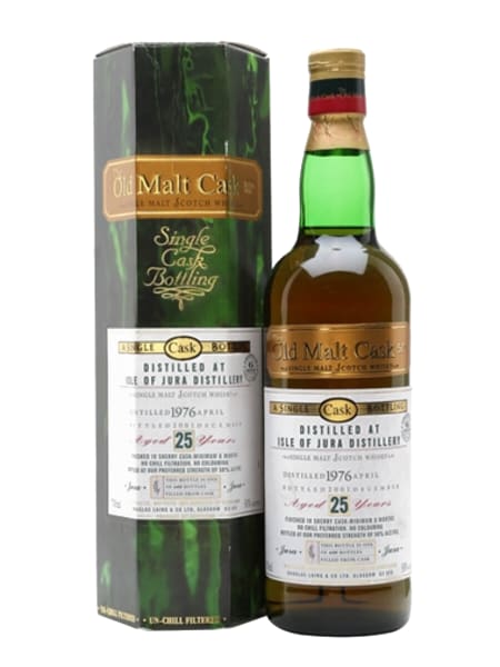 Isle of Jura 1976 25 Year Old Old Malt Cask 700ml bottle - Scotch Whisky whisky
