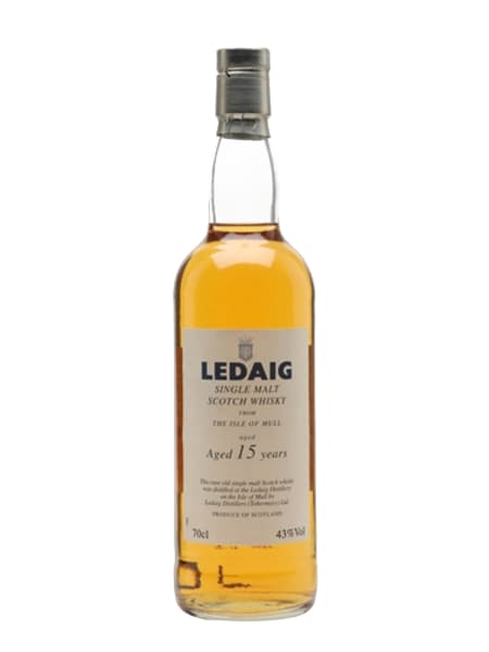 Ledaig 15 Year Old Bot.1990s 700ml bottle - Scotch Whisky whisky