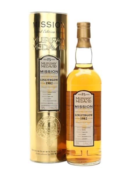 Linlithgow 1982 25 Year Old Murray McDavid 700ml bottle - Scotch Whisky whisky