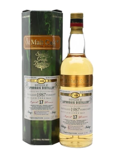 Laphroaig 1987 17 Year Old Old Malt Cask 700ml bottle - Scotch Whisky whisky