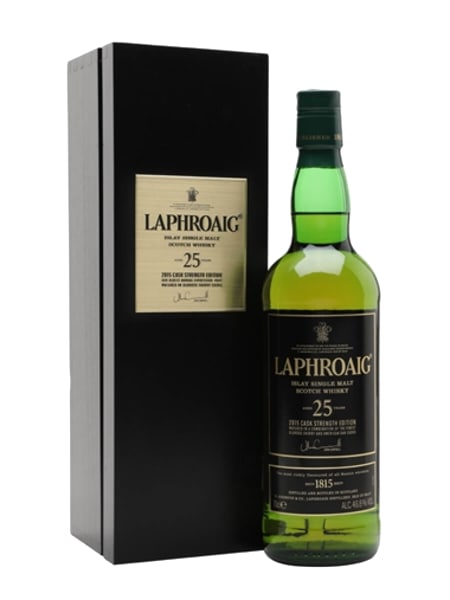 Laphroaig 25 Year Old Cask Strength Bot.2015 700ml bottle - Scotch Whisky whisky