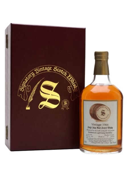 Laphroaig 1966 30 Year Old Cask #560 Signatory 700ml bottle - Scotch Whisky whisky