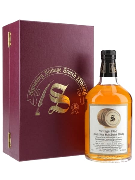Laphroaig 1966 31 Year Old Cask #1093 Signatory 700ml bottle - Scotch Whisky whisky