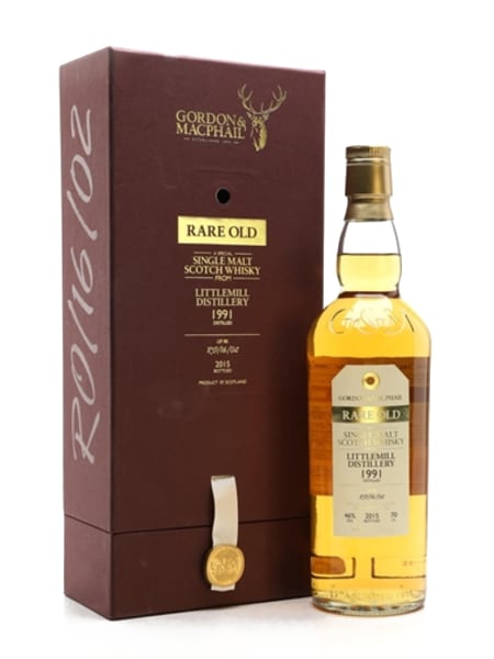 Littlemill 1991 Bot.2015 Gordon & Macphail Rare Old 700ml bottle - Scotch Whisky whisky