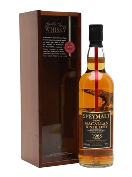 Macallan 1968 Speymalt Gordon & MacPhail 700ml bottle - Scotch Whisky whisky