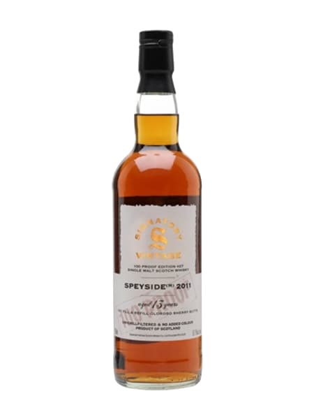 Secret Speyside 2011 13 Year Old 100 Proof Edition #27 Signatory 700ml bottle - Scotch Whisky whisky