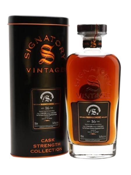 Mannochmore 2008 16 Year Old PX Cask 3 Signatory Symington’s Choice 700ml bottle - Scotch Whisky whisky