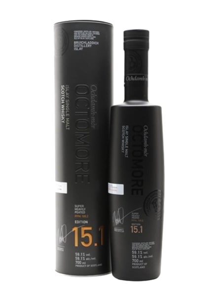 Octomore Edition 15.1 5 Year Old Scottish Barley Bourbon Cask 700ml bottle - Scotch Whisky whisky