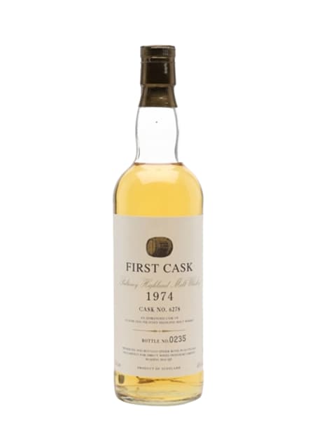 Old Pulteney 1974 19 Year Old Cask #6278 First Cask 700ml bottle - Scotch Whisky whisky