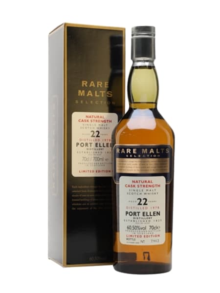 Port Ellen 1978 22 Year Old Rare Malts 700ml bottle - Scotch Whisky whisky