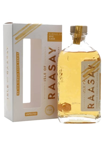 Isle of Raasay American Rye Whiskey Cask 5 Year Old Unpeated Na Sia Cask Series 700ml bottle - American Whiskey whisky