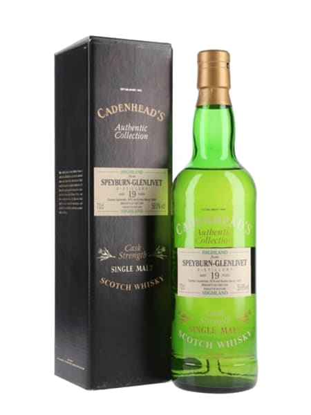 Speyburn Glenlivet 1975 19 Year Old Cadenhead's 700ml bottle - Scotch Whisky whisky