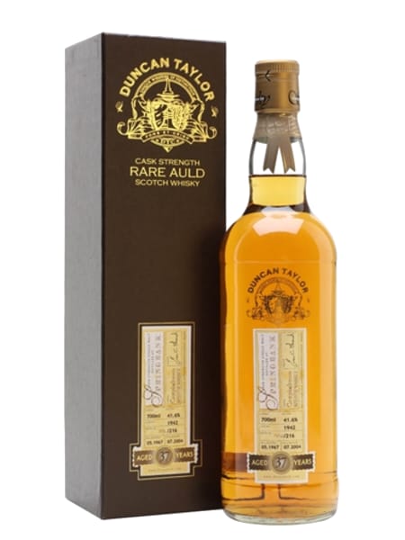 Springbank 1967 37 Year Old Cask #1942 Duncan Taylor 700ml bottle - Scotch Whisky whisky