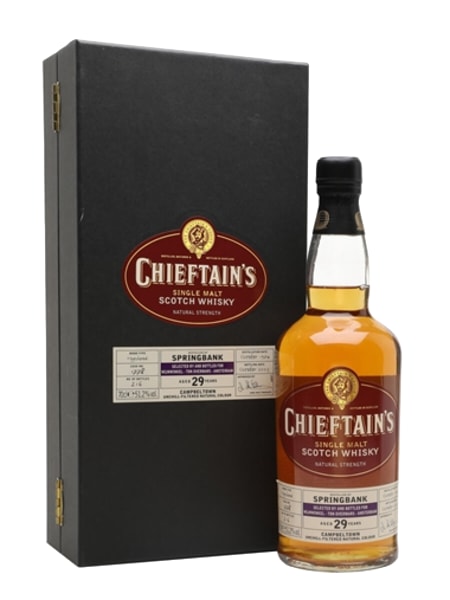 Springbank 1974 29 Year Old Chieftain's 700ml bottle - Scotch Whisky whisky