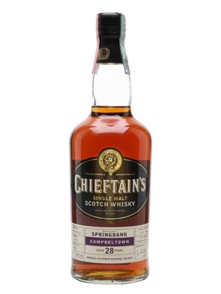 Springbank 1974 28 Year Old Bot.2002 Chieftan's 700ml bottle - Scotch Whisky whisky